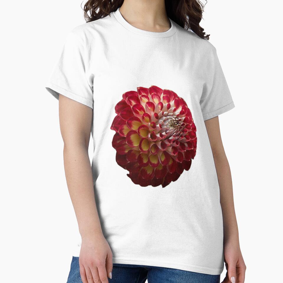 red and white flower by rinamg T-Shirts, Hoodie, Sweatshirt | BlankRebels.com (Image 2)