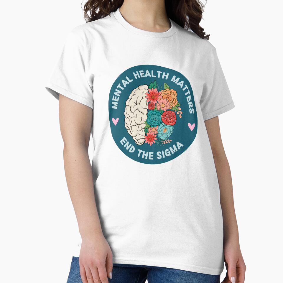 Mental Health Matters by PeachyLitchi T-Shirts, Hoodie, Sweatshirt | BlankRebels.com (Image 2)