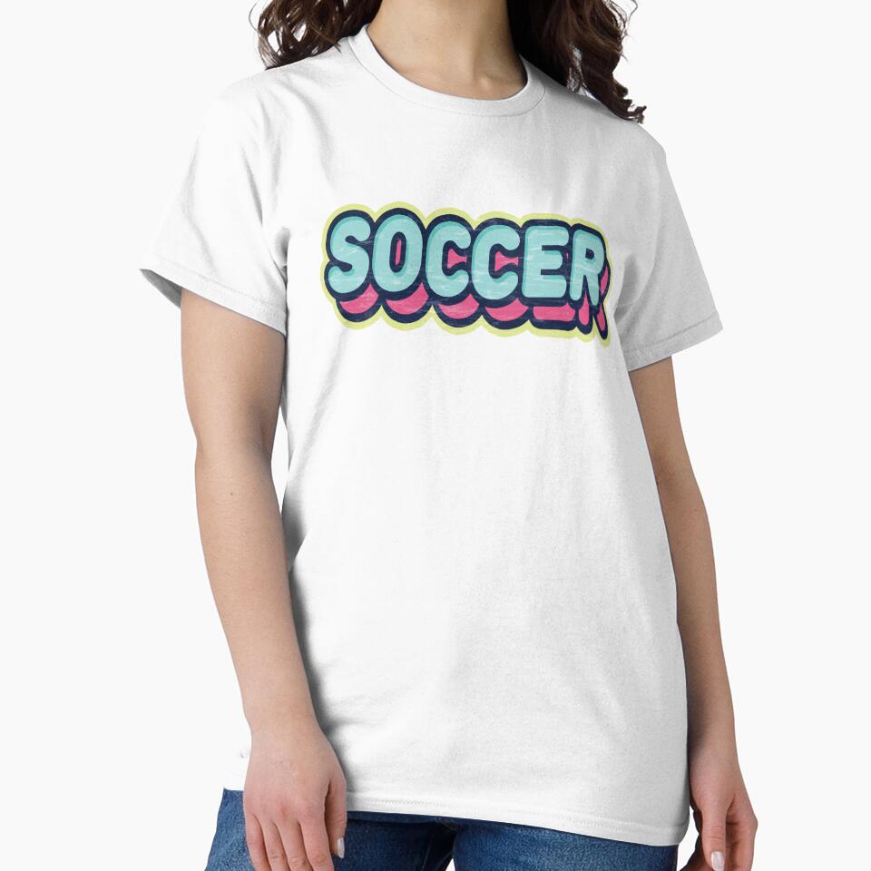 Soccer Sticker Style text by Numero14