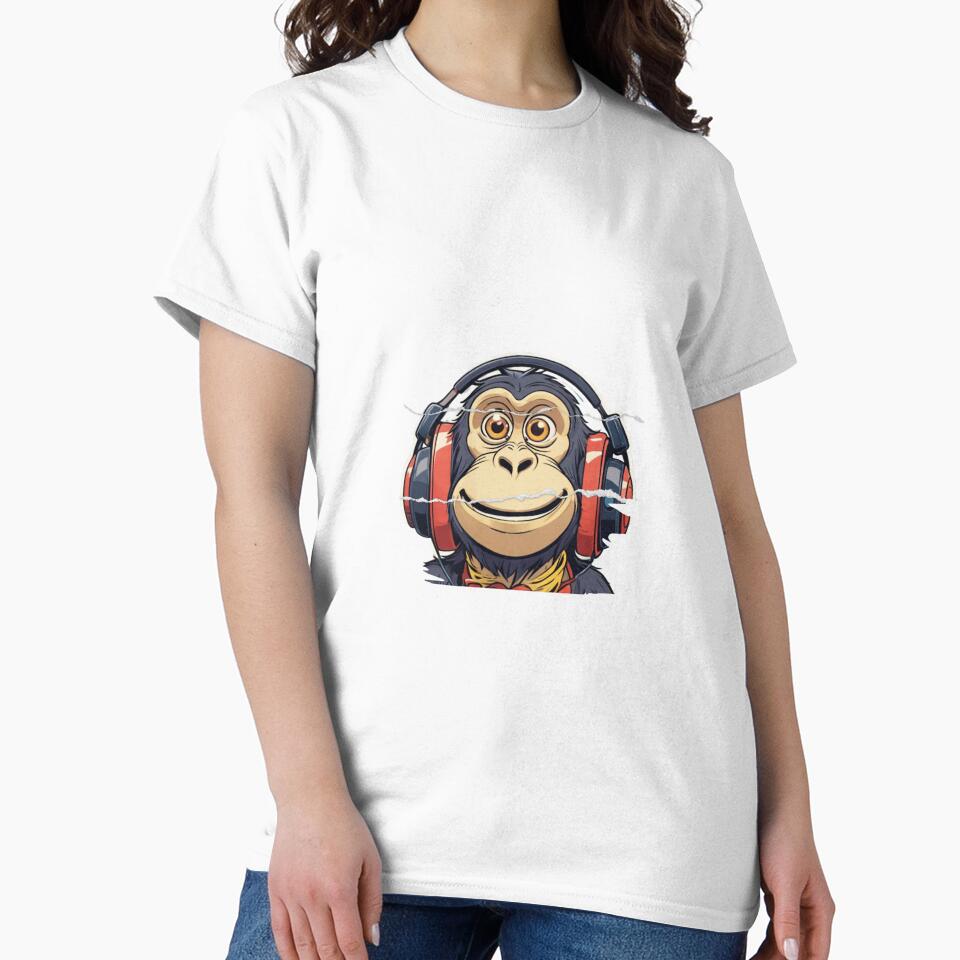Dj Monkey by Mar1eg T-Shirts, Hoodie, Sweatshirt | BlankRebels.com (Image 2)