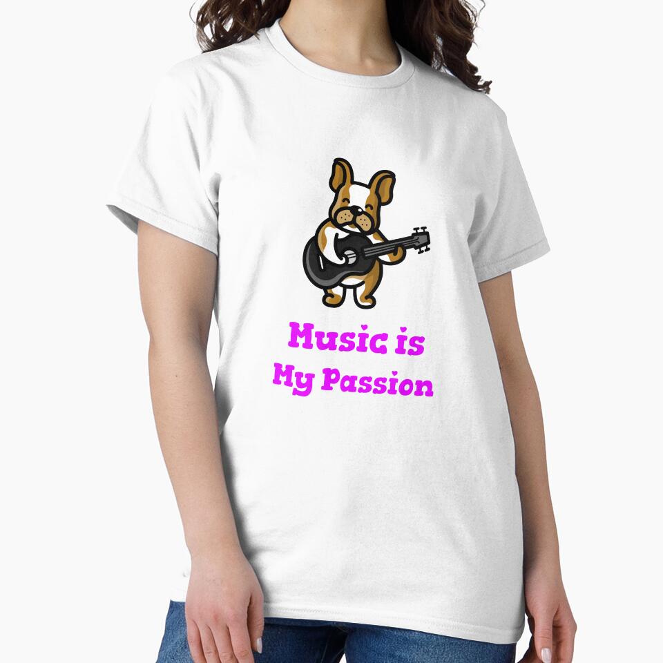 Music is My Passion by Queen1120 T-Shirts, Hoodie, Sweatshirt | BlankRebels.com (Image 2)
