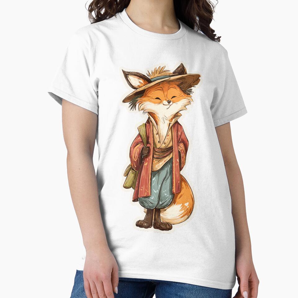 Bohemian Boho Fox Nature by bapupa T-Shirts, Hoodie, Sweatshirt | BlankRebels.com (Image 2)