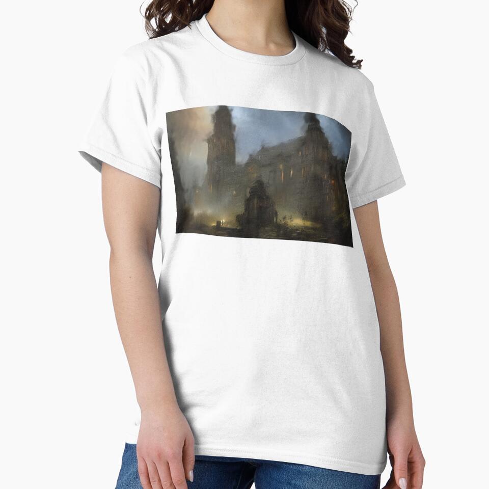 The Old Medieval Town Hall by Adrian I Barnett T-Shirts, Hoodie, Sweatshirt | BlankRebels.com (Image 2)