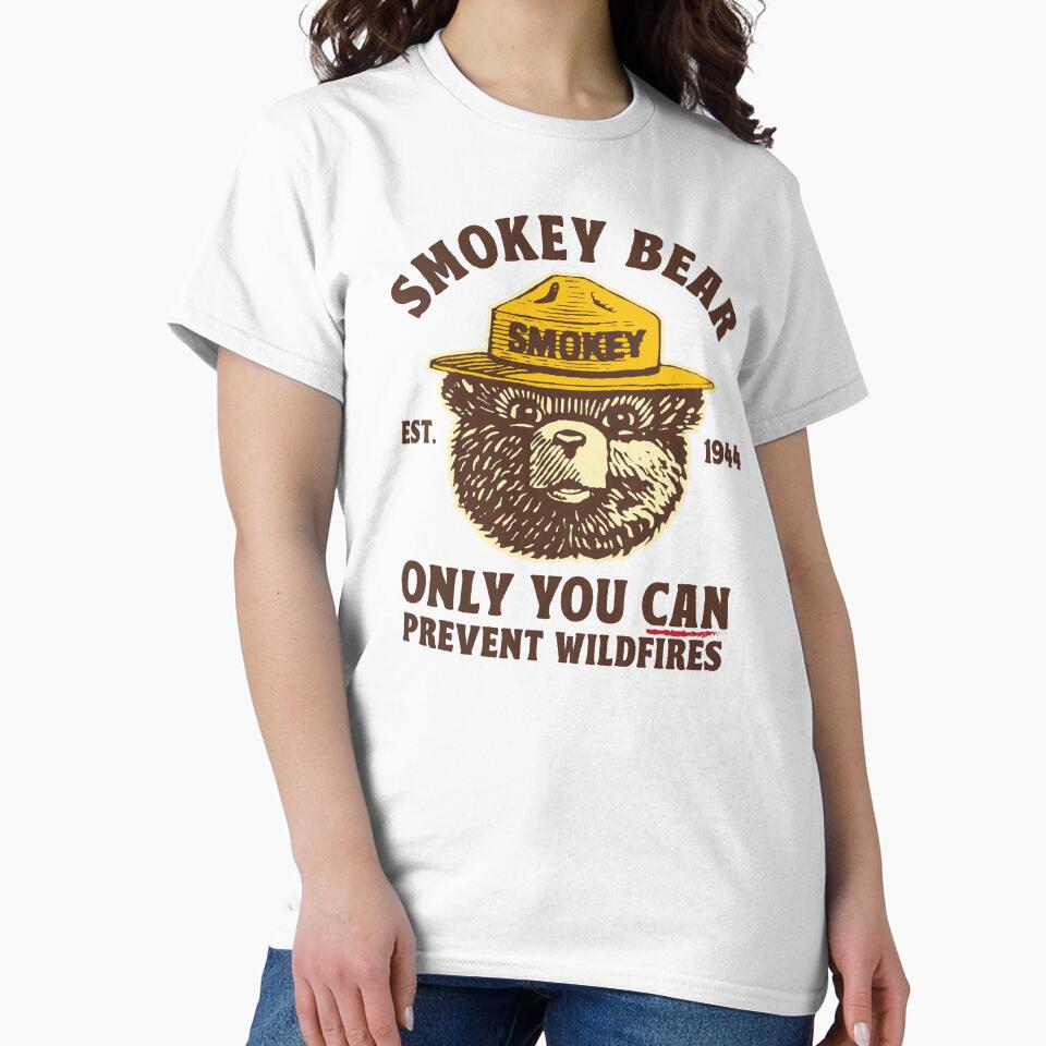 PREVENT WILDFIRES SMOKEY BEAR by TonySpencer T-Shirts, Hoodie, Sweatshirt | BlankRebels.com (Image 2)