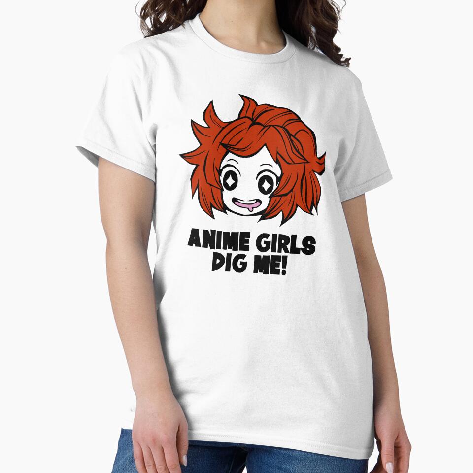 Anime Girls Dig Me! by jaxdarkstar T-Shirts, Hoodie, Sweatshirt | BlankRebels.com (Image 2)