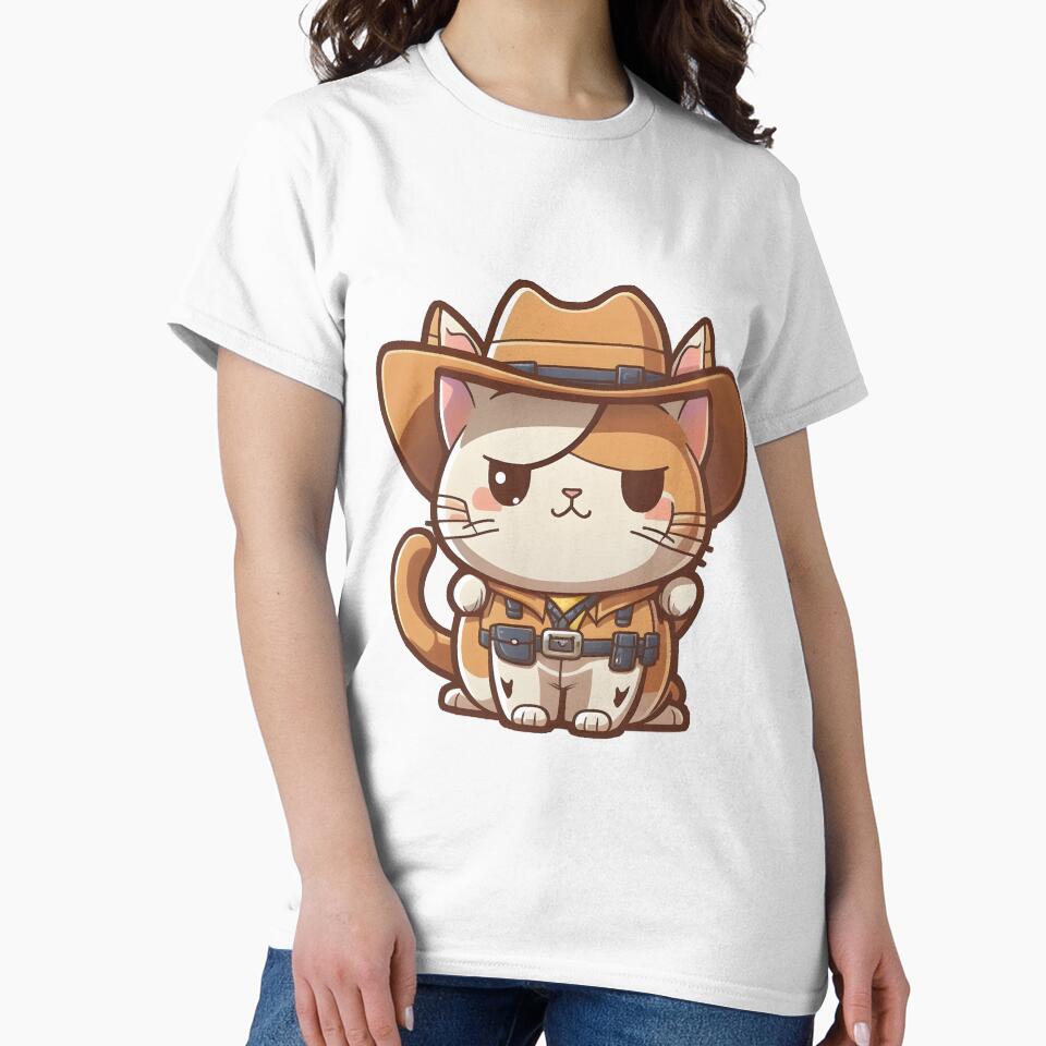 Cowboy Cat by PyramidSchmear T-Shirts, Hoodie, Sweatshirt | BlankRebels.com (Image 2)