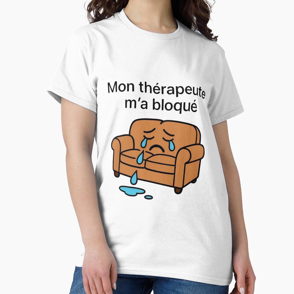 My therapist blocked me by ContreKulture T-Shirts, Hoodie, Sweatshirt | BlankRebels.com (Image 2)