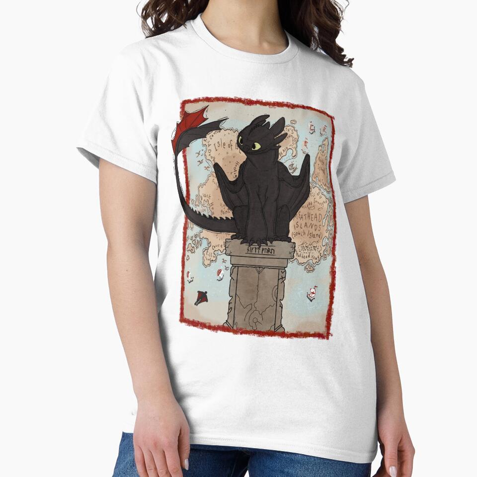 Toothless by Mystical Illustrations T-Shirts, Hoodie, Sweatshirt | BlankRebels.com (Image 2)