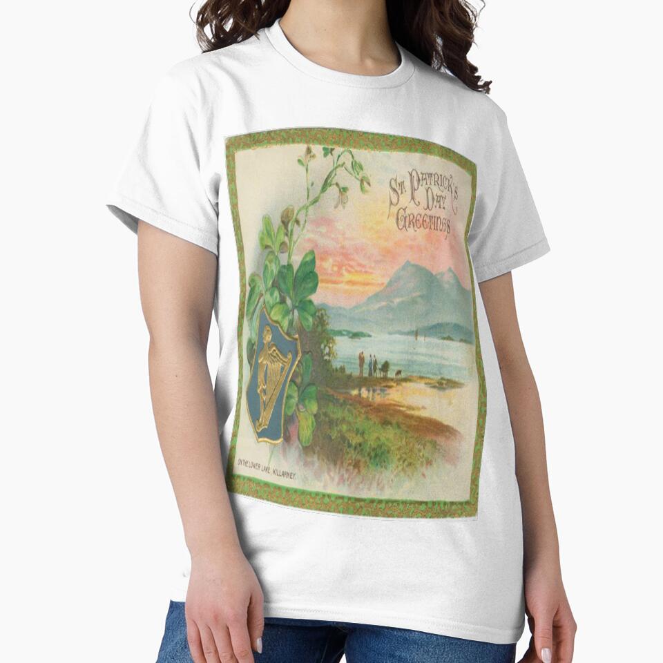 Saint Patrick's Day Vintage Greeting by Tamas Das T-Shirts, Hoodie, Sweatshirt | BlankRebels.com (Image 2)