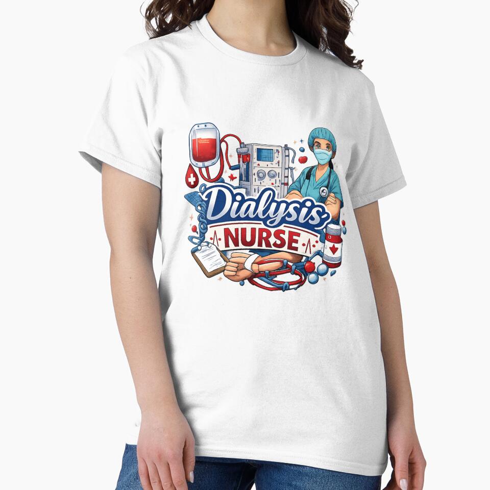 Dialysis Nurse Shirt | Quiet Strength Constant Care | Nephrology Nurse Gift | Hemodialysis RN Appreciation... (Image 2)