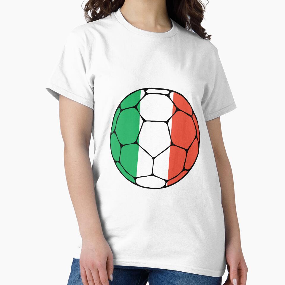 Italy Flag Soccer Ball by ehgraphics15