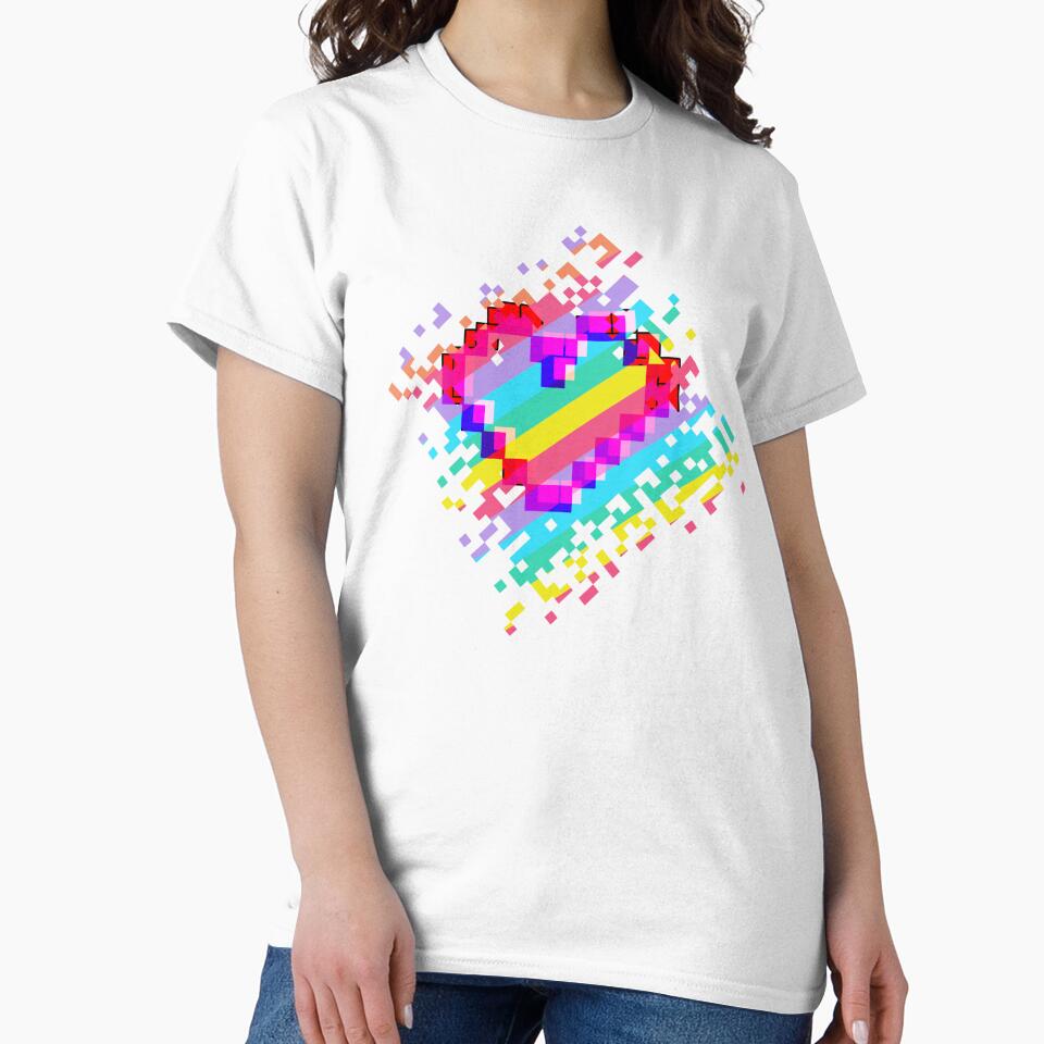 love and pixel by fantasmahappy T-Shirts, Hoodie, Sweatshirt | BlankRebels.com (Image 2)