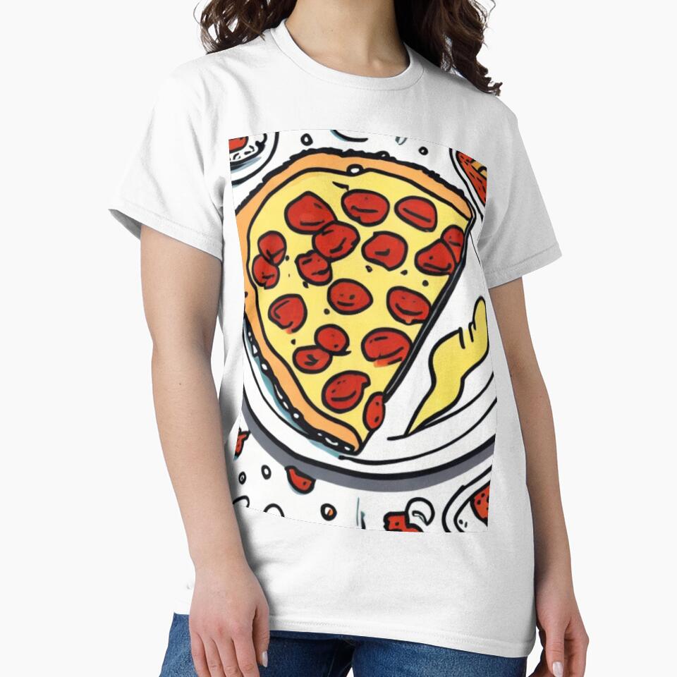 Cheesy Delight - Pizza Party - Hot pizza by WBP Mart T-Shirts, Hoodie, Sweatshirt | BlankRebels.com (Image 2)