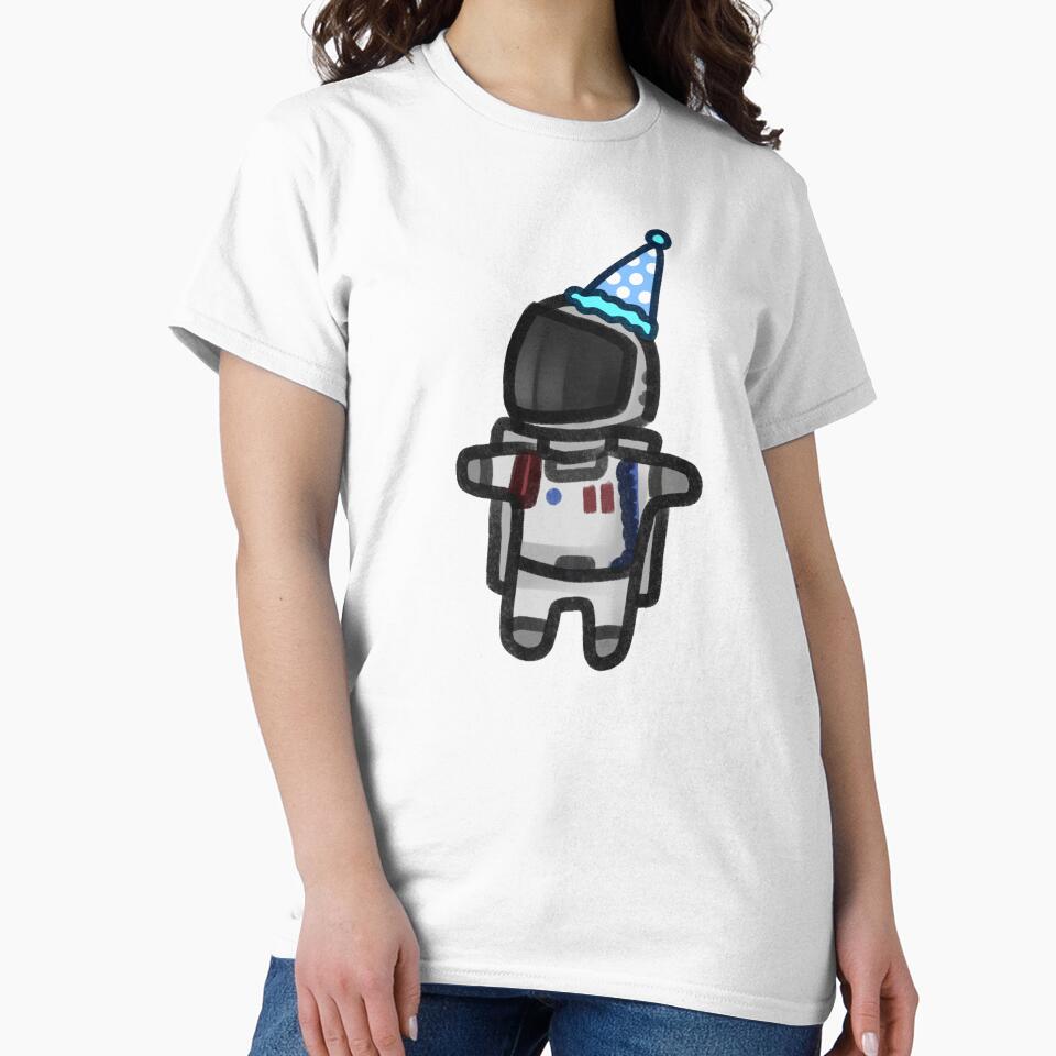 Spaceman with a silly hat (2) by keeksrr T-Shirts, Hoodie, Sweatshirt | BlankRebels.com (Image 2)
