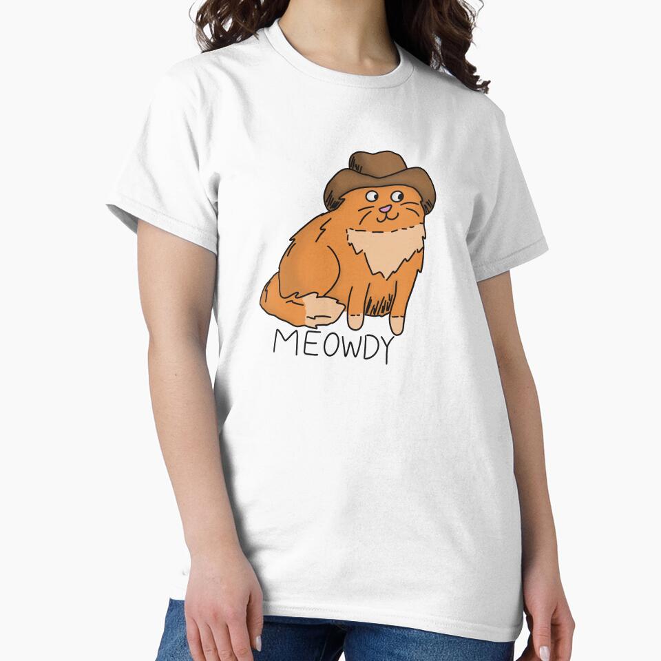 Meowdy by goodolemol T-Shirts, Hoodie, Sweatshirt | BlankRebels.com (Image 2)