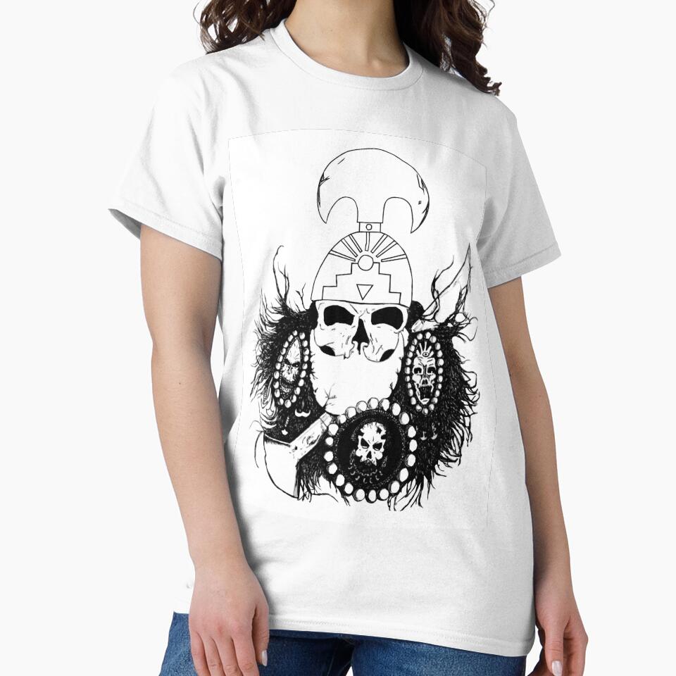 Skull Shaman by FontheadArt T-Shirts, Hoodie, Sweatshirt | BlankRebels.com (Image 2)