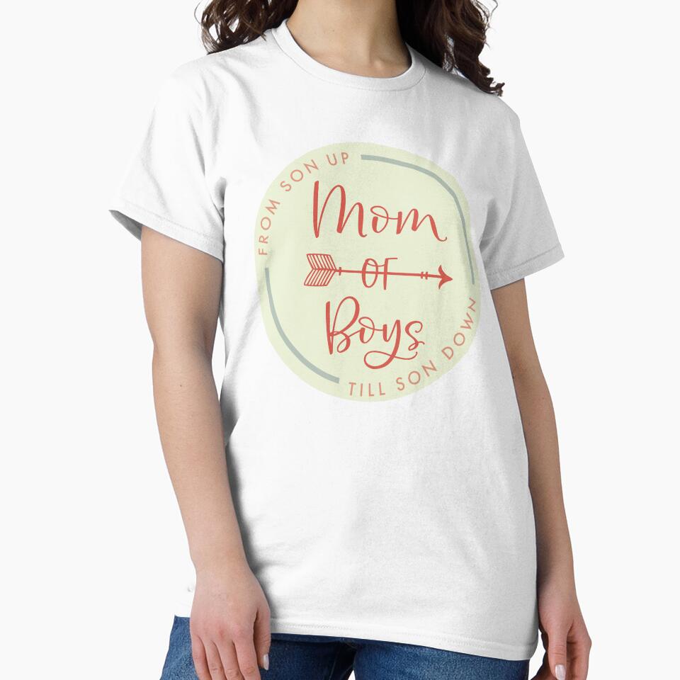 Mom Of Boys by Wagdy-online T-Shirts, Hoodie, Sweatshirt | BlankRebels.com (Image 2)