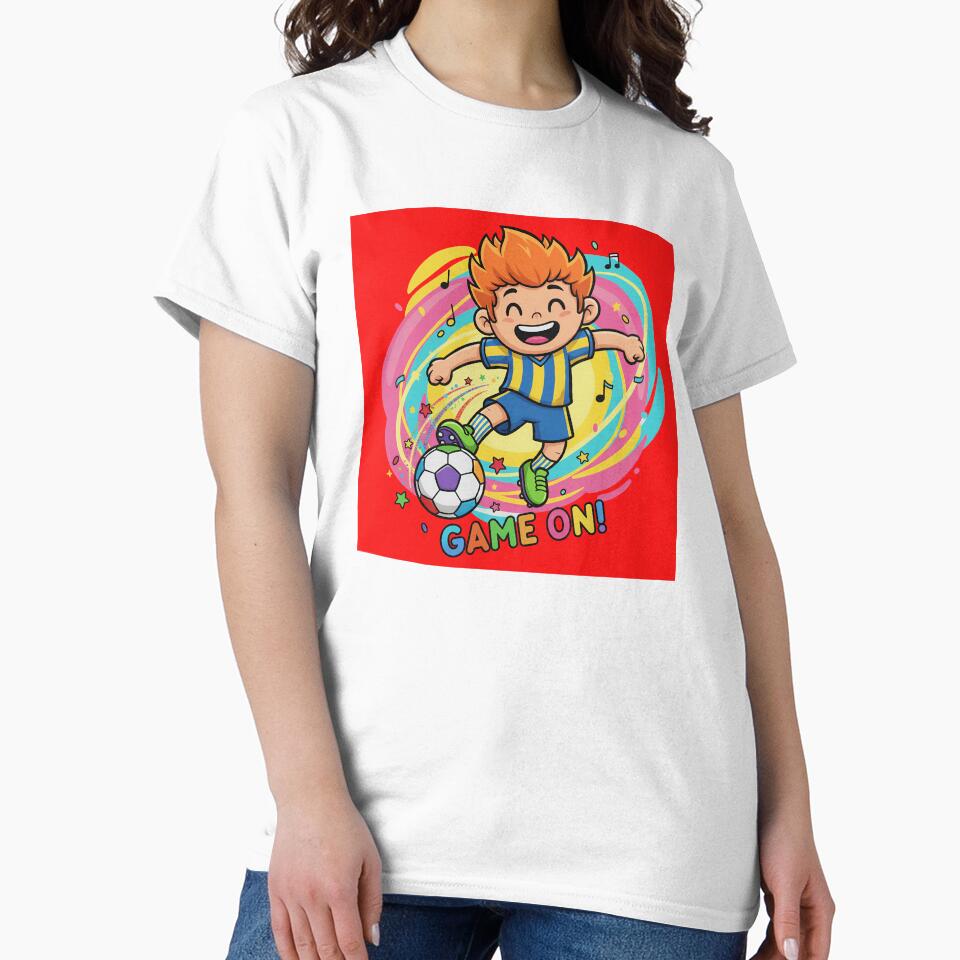 Game On Soccer Kid by WG AMAZING DESIGN