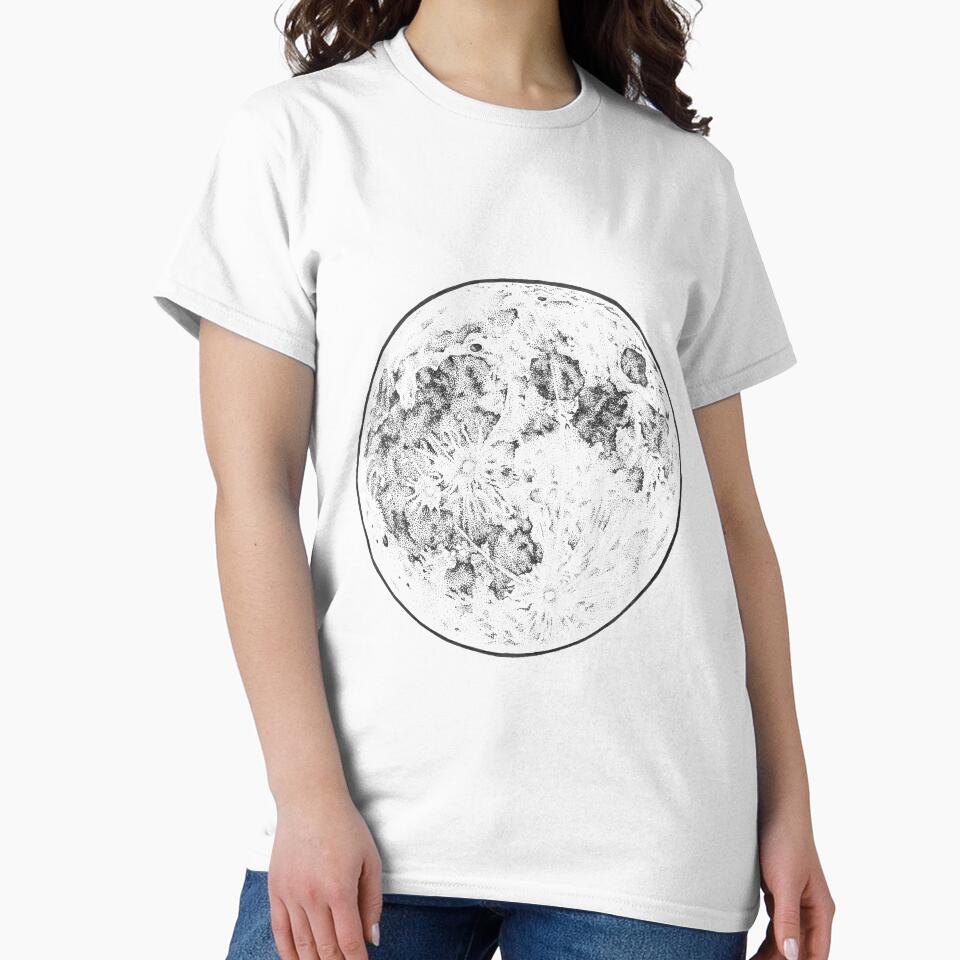 Full Moon by Elizabeth Weglein T-Shirts, Hoodie, Sweatshirt | BlankRebels.com (Image 2)