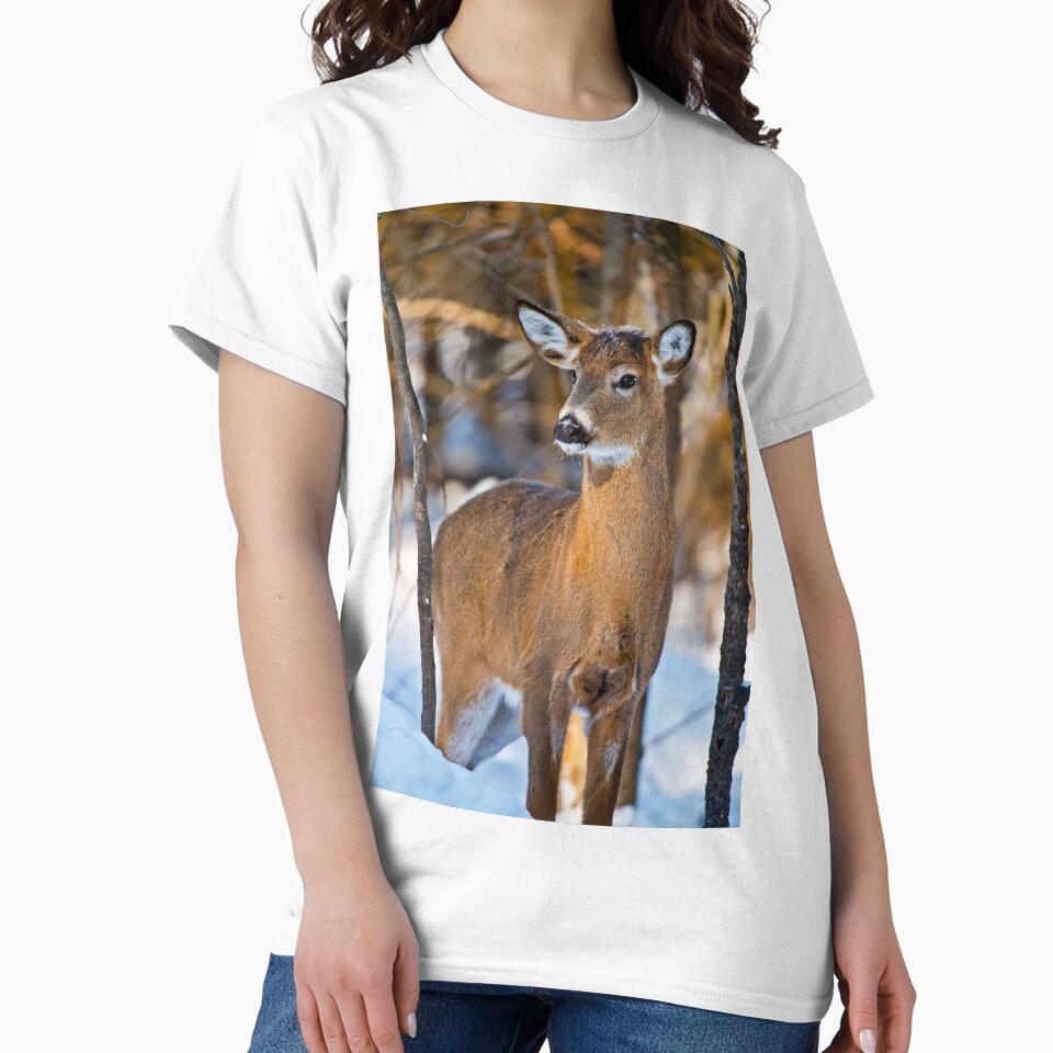 White-tailed Deer by Michael Cummings T-Shirts, Hoodie, Sweatshirt | BlankRebels.com (Image 2)