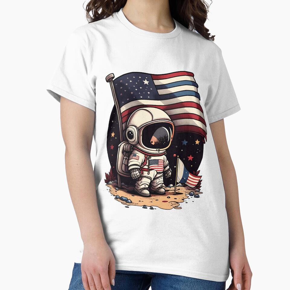 Chibi Astronaut by Coolea T-Shirts, Hoodie, Sweatshirt | BlankRebels.com (Image 2)