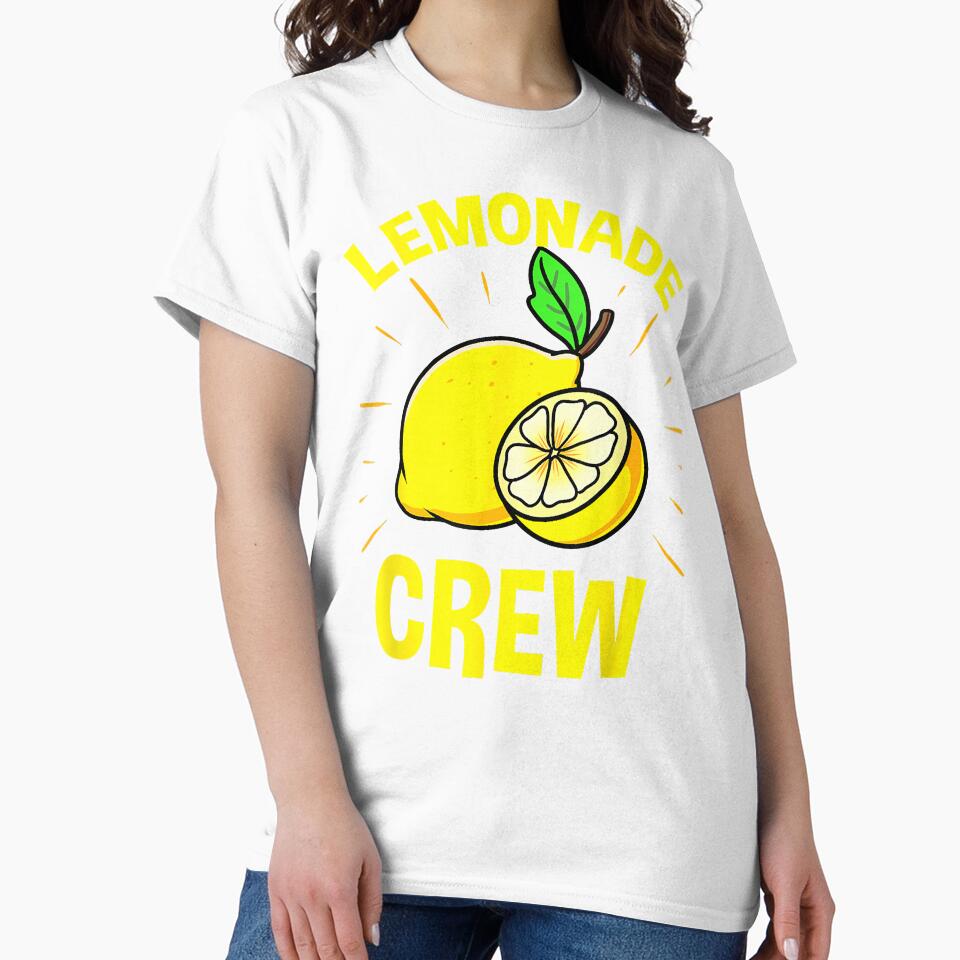 Lemonade Crew Lemon Lover Gift T Shirt Small by bobeothuenha