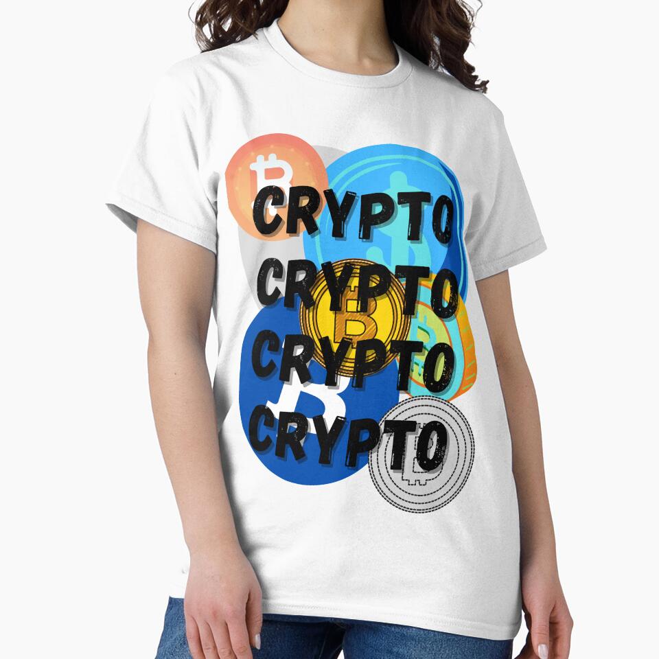 Crypto crypto crypto  crypto Daddy Crypto currency Bitcoin Geek by BronikowskiART T-Shirts, Hoodie, Sweatshirt (Image 2)