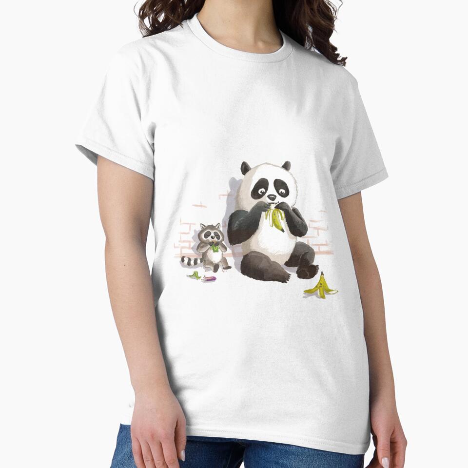 Panda and Trash Panda by reschasketch T-Shirts, Hoodie, Sweatshirt | BlankRebels.com (Image 2)