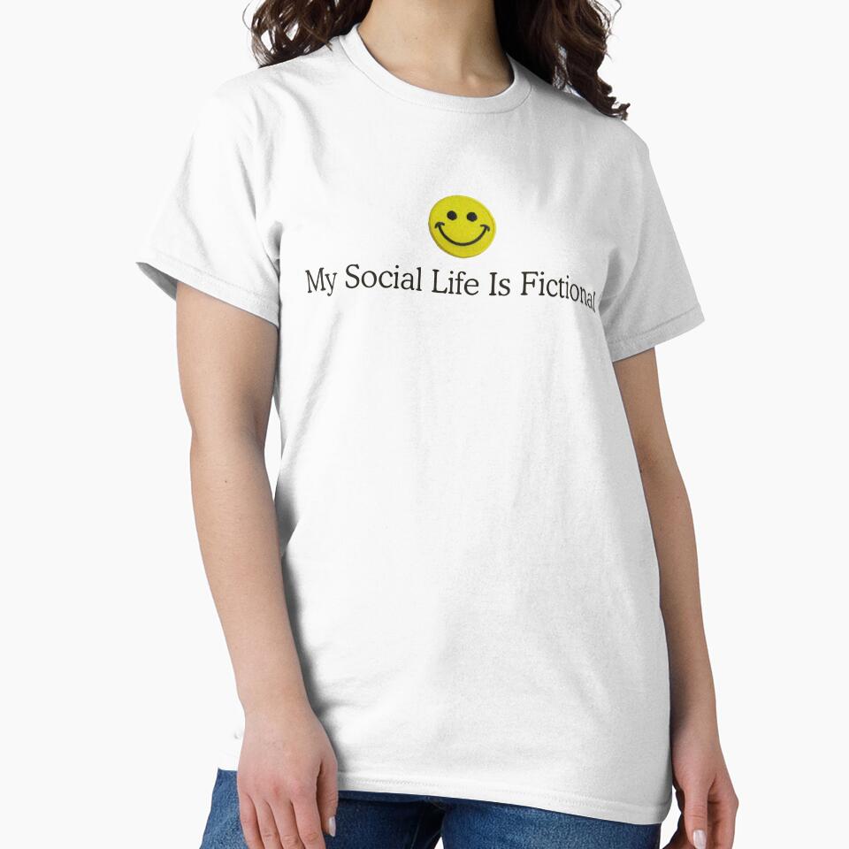 My Social Life Is Fictional by Kusaka.art