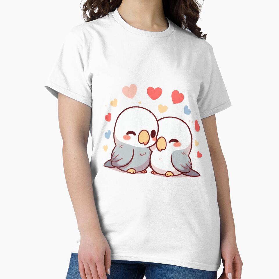 Parrot Couple Valentine's Day by LemuellTrends T-Shirts, Hoodie, Sweatshirt | BlankRebels.com (Image 2)