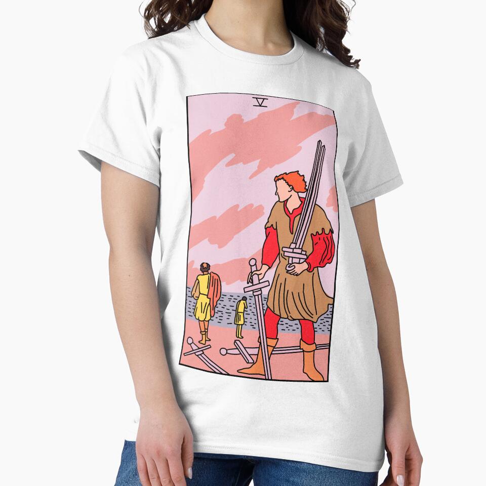 5 of Swords by RubyGoesBananas T-Shirts, Hoodie, Sweatshirt | BlankRebels.com (Image 2)