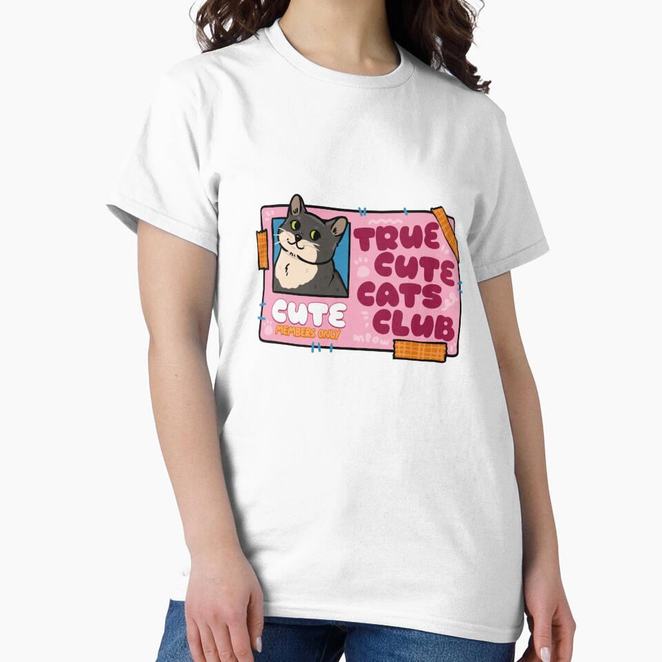 True Cute Cats Club Member ID Card by mjmcb T-Shirts, Hoodie, Sweatshirt | BlankRebels.com (Image 2)