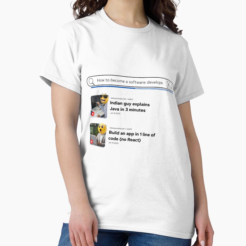 "How to Become a Software Developer" – YouTube Be Like by ChillRAX T-Shirts, Hoodie, Sweatshirt | BlankRebels.com (Image 2)