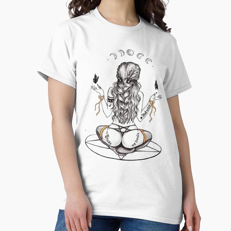 Lunar Mystic: No Trick No Treat Vibes by Compass and a Camera T-Shirts, Hoodie, Sweatshirt | BlankRebels.com (Image 2)