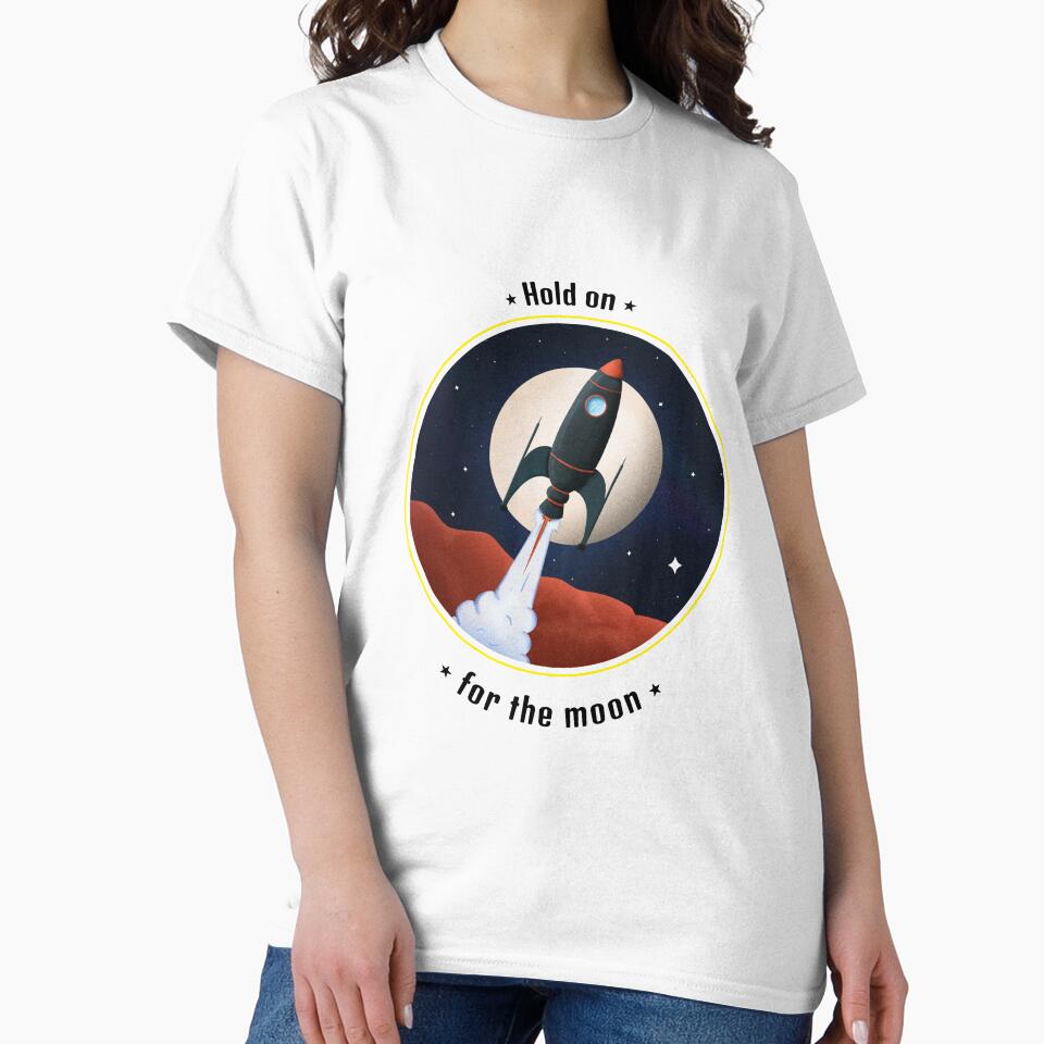 To The Moon by Ruark MacRae T-Shirts, Hoodie, Sweatshirt | BlankRebels.com (Image 2)