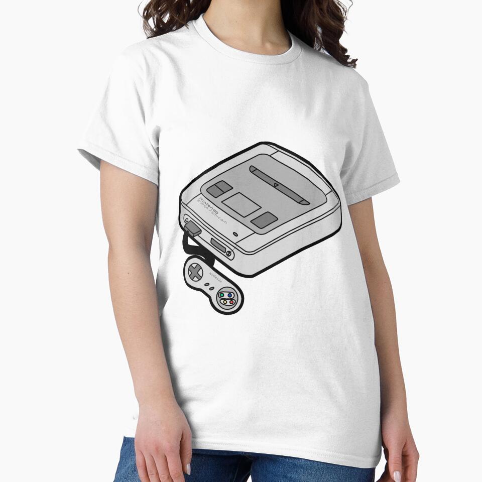 Retro Gaming: Super Famicom by HalflightSTAY T-Shirts, Hoodie, Sweatshirt | BlankRebels.com (Image 2)