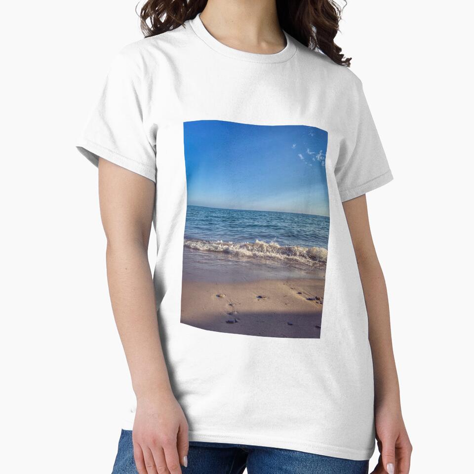 Summer Beach Sea Waves by eleonoraingrid T-Shirts, Hoodie, Sweatshirt | BlankRebels.com (Image 2)