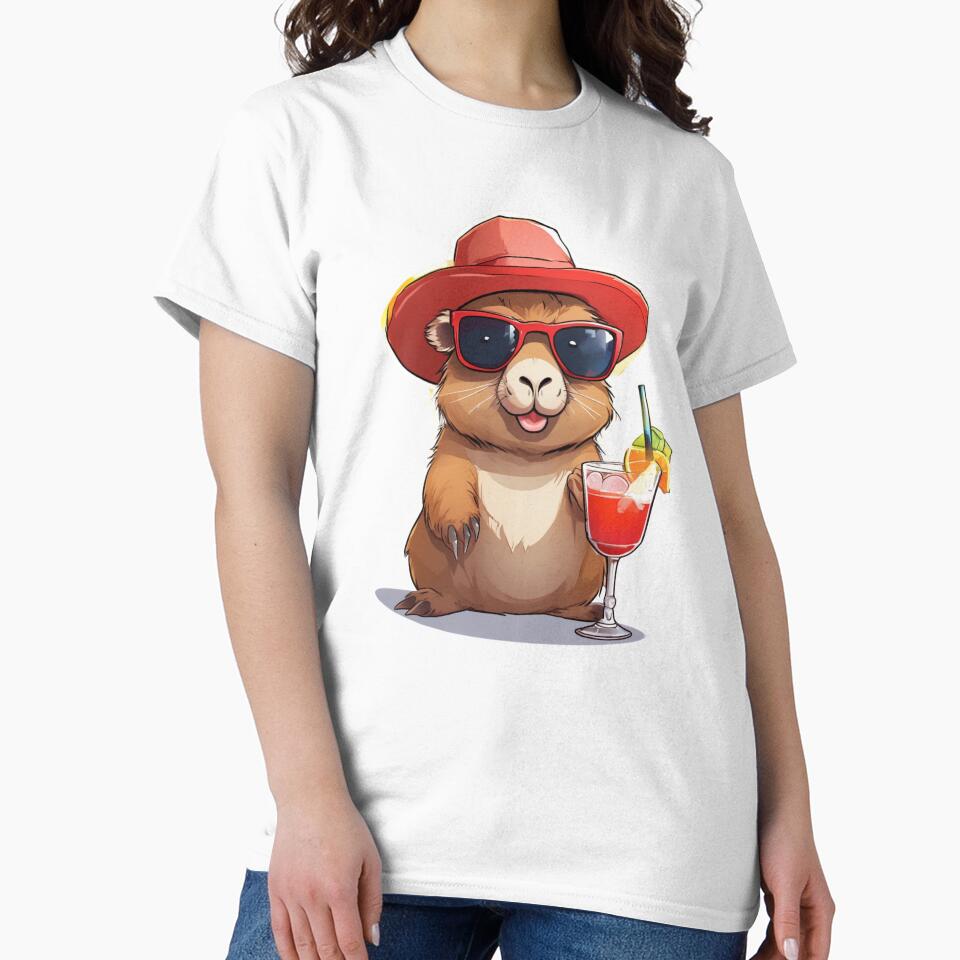Capybara Cute Capybara Capybara Art Capybara Lover Chill Capybara Capybara Cool Capybara Funny Capybara Capybara Sunglasses Capybara Cocktail T-Shirts, Hoodie, Sweatshirt