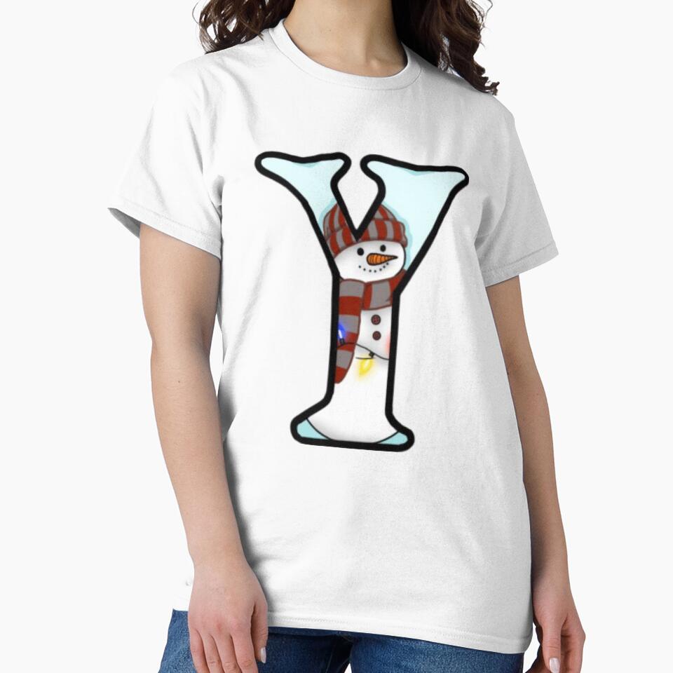 Holiday themed letter Y by Artistkhg T-Shirts, Hoodie, Sweatshirt | BlankRebels.com (Image 2)