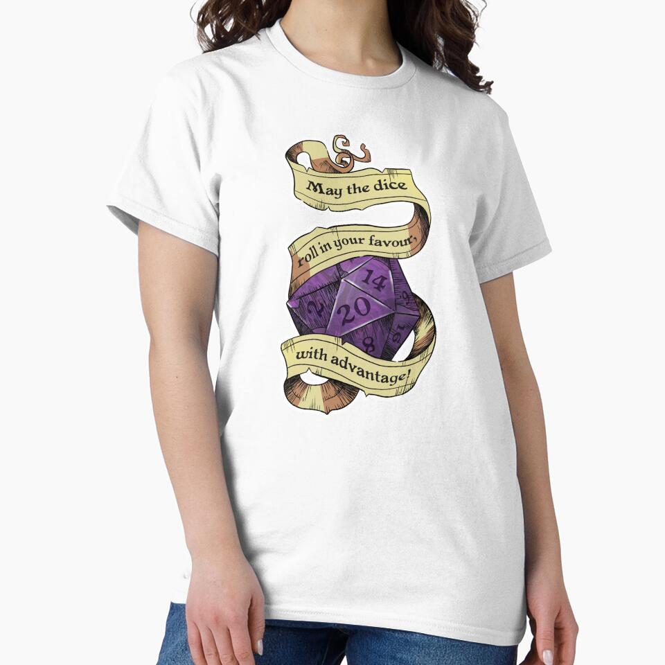 Critical Success: D20 Illustration by Archangel Designs T-Shirts, Hoodie, Sweatshirt | BlankRebels.com (Image 2)