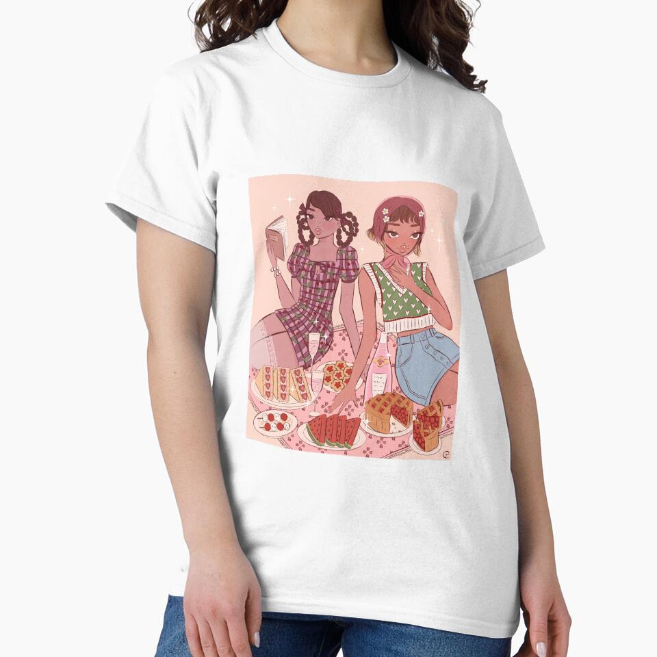 Cute Picnic Girls by tulipicetea T-Shirts, Hoodie, Sweatshirt | BlankRebels.com (Image 2)