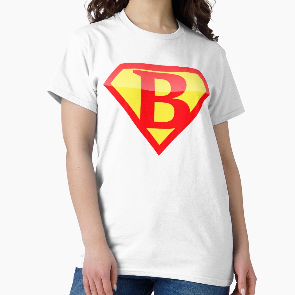 Superhero symbol. Letter B logo. by waldemart T-Shirts, Hoodie, Sweatshirt | BlankRebels.com (Image 2)