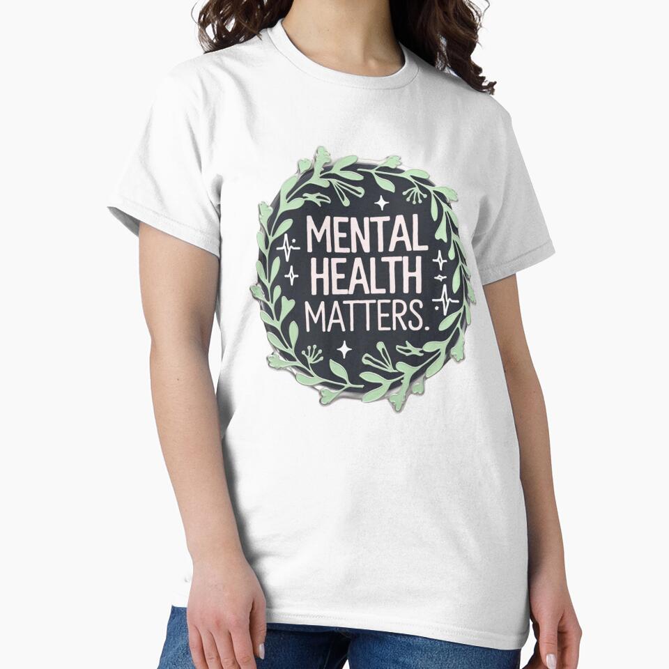 Mental Health Matters by Mateusz Majcherek T-Shirts, Hoodie, Sweatshirt | BlankRebels.com (Image 2)