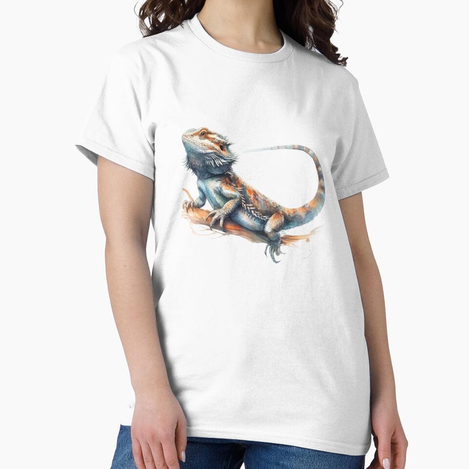 Bearded Dragon Reptile by TheAnimalZ00 T-Shirts, Hoodie, Sweatshirt | BlankRebels.com (Image 2)