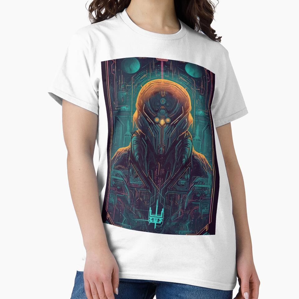 Cyberpunk Tarot #31 by nixlim T-Shirts, Hoodie, Sweatshirt | BlankRebels.com (Image 2)
