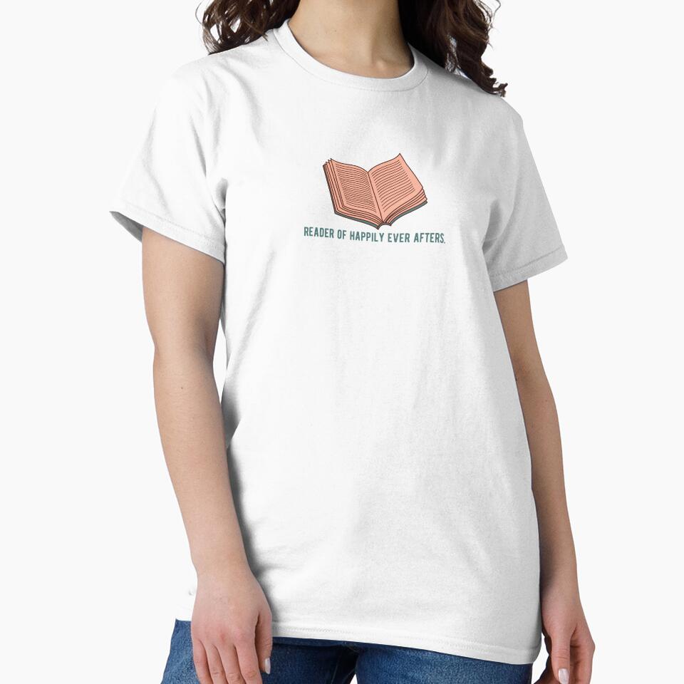 Reader of Happily Ever Afters by erinaceous T-Shirts, Hoodie, Sweatshirt | BlankRebels.com (Image 2)