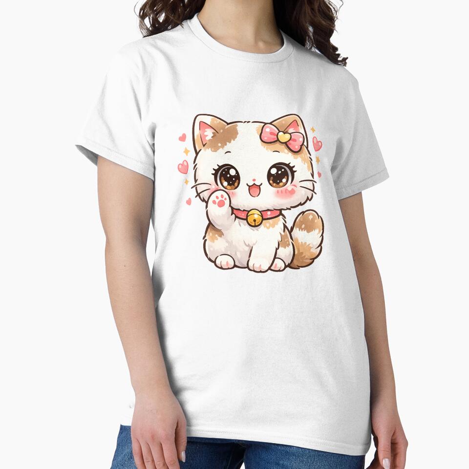 Kawaii cat by jenswiftie