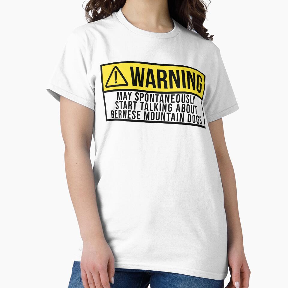 Bernese Mountain Dog Warning by XCIV T-Shirts, Hoodie, Sweatshirt | BlankRebels.com (Image 2)