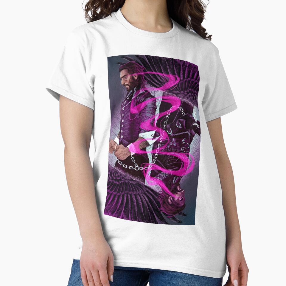 Dragon Age : The Veilguard tarot - Veiltober, day 4, Lucanis by maia-beans T-Shirts, Hoodie, Sweatshirt (Image 2)