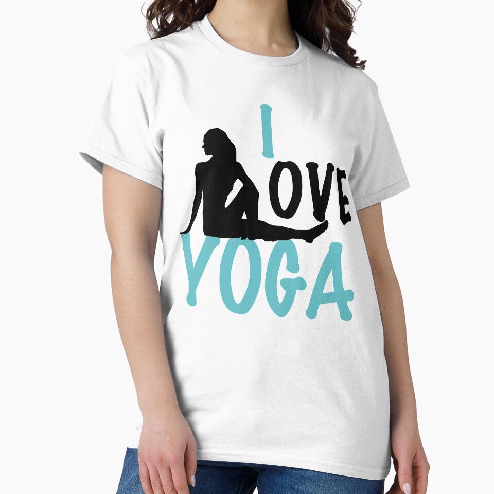 I Love Yoga by Epic Love Designs T-Shirts, Hoodie, Sweatshirt | BlankRebels.com (Image 2)